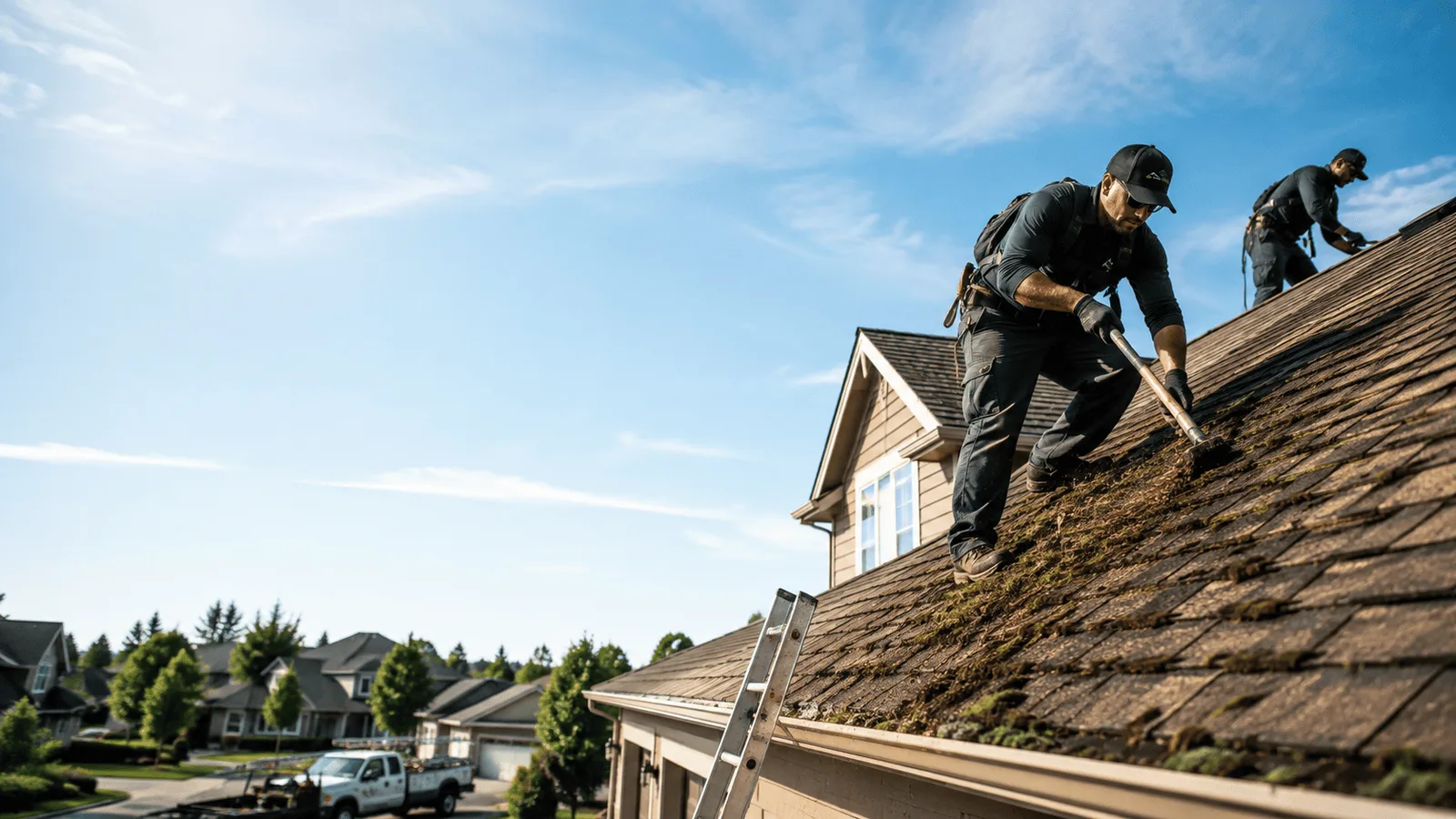 Roof Moss Removal in Beulah, ND near me